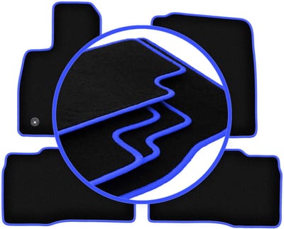 CARLUX-BLUE automatten voor: Ford Explorer MK6 SU625 SUV (2020-)