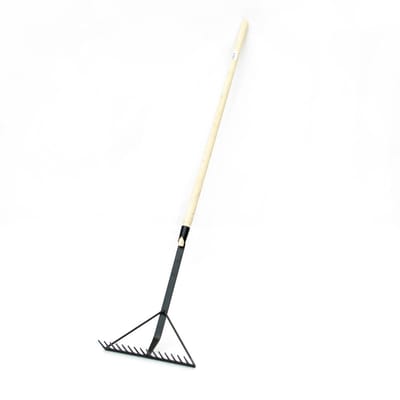 Kelfort Asfalthark 1516771 - 16 tands - Met 135 cm essenhouten steel
