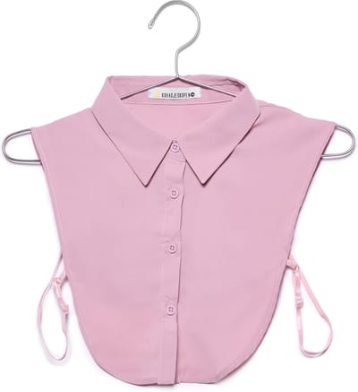 Lajetti - Oudroze Kraagje met Puntkraag - Dames Blouse Kraagje Los