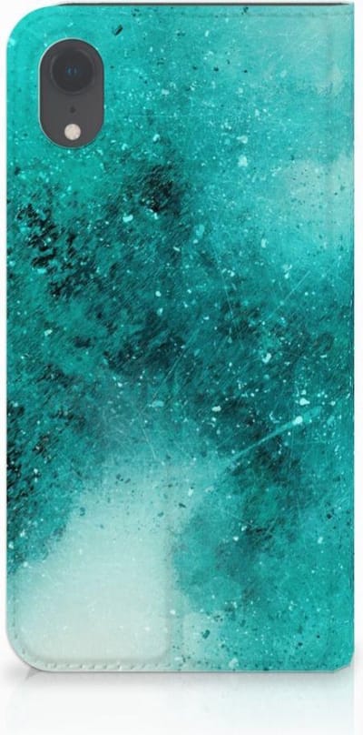 Bookcase Apple iPhone Xr Painting Blue