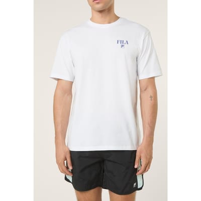 FILA Ponzano Relaxed Graphic T-shirt Bright White Taglia: S | Magliette basic Outlet | Uomo | Bianco