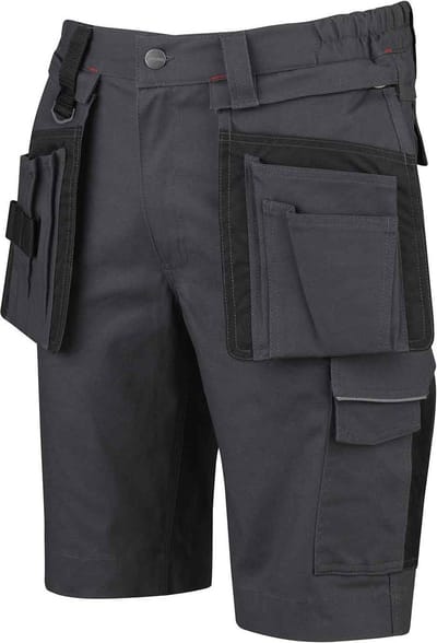 STØRVIK Thijs Stretch Korte Werkbroek Heren - Werkshort - Maat 2XL - Antraciet