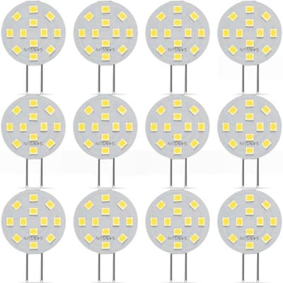 G4 LED Bulb 2W - Vervangt 20W Halogeen | 12 Stuks | 4000K | 120° Stralingshoek | Energiezuinig