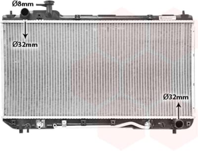 Van Wezel - RADIATOR VOOR TOYOTA RAV 4 XA10 1994-2000 164007A121