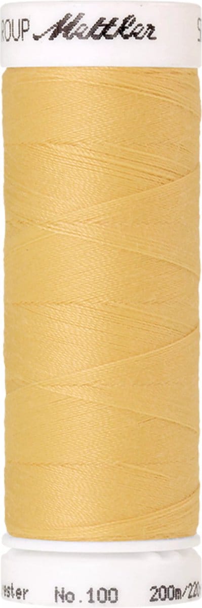 Amann Mettler Seralon Naaigaren – Banana Peel (1454) – 200 m – No. 100 – 100% Polyester – Per Stuk