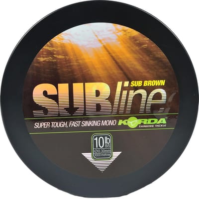 Korda Subline - Nylon - 0.35 mm - 12 lb - 1000 m