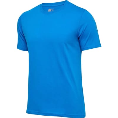 Hummel sportshirt Hmlelemental Chevron katoenen T-shirt 225881