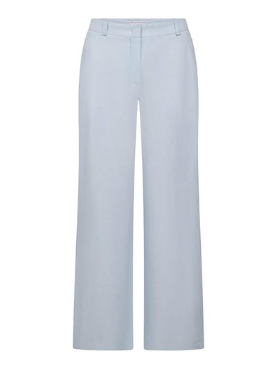 Wide Fit-broek Van Raffaello Rossi blauw