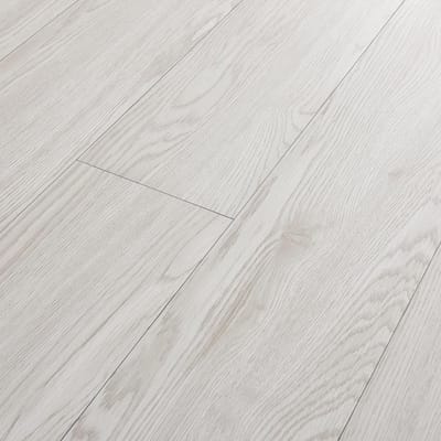 Zelfklevende Vloerplanken - Vinyl Vloer - Vloeren Vernieuwen - Dikte 1.2 mm - 9.8 m² - Wit Eiken