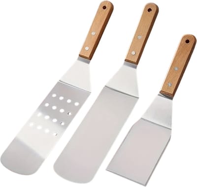 Nivard Barbeque Set - Barbecueset - Barbecue - Barbecues - BBQ - Tangenset - Vleeset - Accessoires - Zomer - 3 stuks