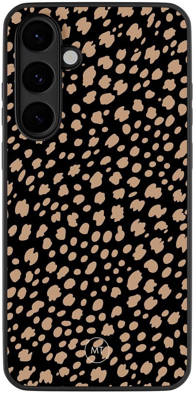 Hoesje geschikt voor Samsung Galaxy S25 FE - Savannah spots - TPU Hard Case Backcover - Multi - Mooie Telefoonhoesjes