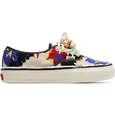 Baskets Vans Premium Authentic Couture Blanche Rouge Bleue Unisexes Multicolores VN000Y0S448 36.5