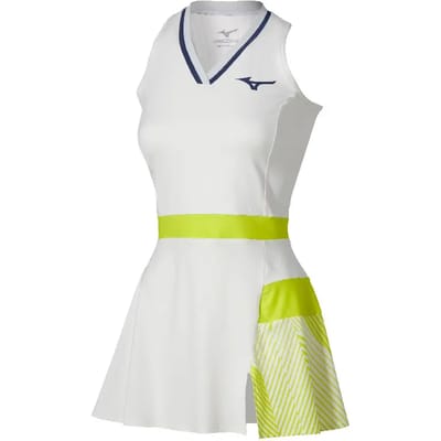 Mizuno Stargazer Mouwloze Jurk Wit S Vrouw
