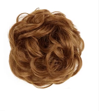 CHPN - Bruin haarstukje - Bruin knotje - Knotje Bruin - Nephaar - Haar Wrap - Haar stuk - Bruinig
