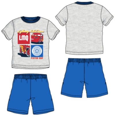 Disney Cars Pyjamaset Grijs Maat 98