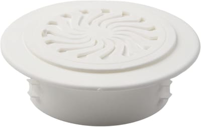 Ventilatiehoes - Roosterhoes - Luchtstroom Regelen - Hittebestendig PP - 80 mm - Wit