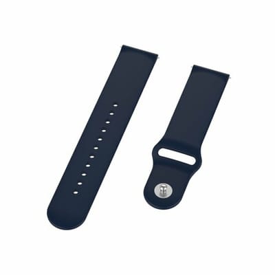 By Qubix - Geschikt voor Garmin bandje - 18mm - Geschikt voor Garmin Venu 4 - 41mm - Sportbandje - Maat: Large - Navy