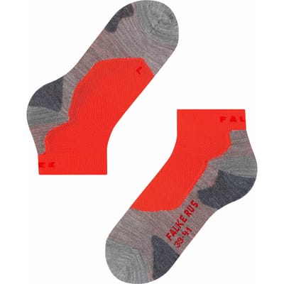 FALKE RU5 Short anti-blaar functioneel materiaal hardloopsokken heren rood - maat 39-41