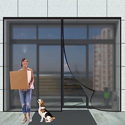 Magnetisch Thermisch Geïsoleerd Deurgordijn met Anti-Muggengaas - 295 x 225 cm - Perfect voor Patio en Achterdeur