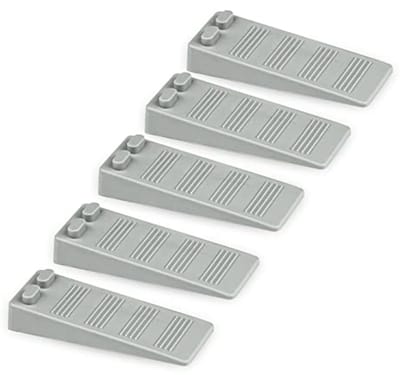 Verstelbare Deurstoppers - 5 Stuks - Antislip en Krasbestendig - Rubber