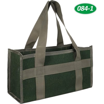 Grand sac de rangement pour outils d'entretien, épais, résistant à l'usure, sac à outils Portable multifonctionnel 084-1 vert