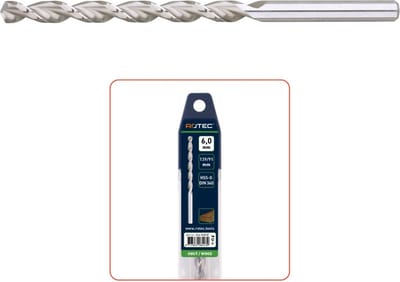 Houtspiraalboor HSS DIN338 TLS ø4  78/119 mm