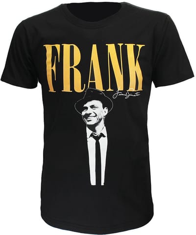 Frank Sinatra Frank Pose T-Shirt - Officiële Merchandise - M