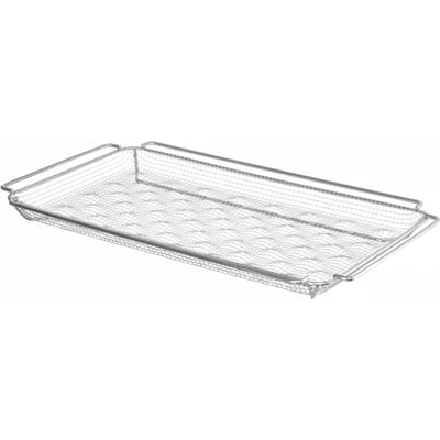 HENDI Ovenmand voor frietjes – golvende bodem – roestvast staal – 530x325x40 mm