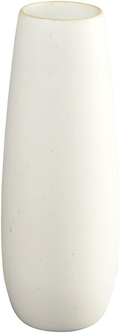 ASA Selection Ease vaas, tafelvaas, decoratieve vaas, bloemenvaas, aardewerk, Soft Shell, H 32 cm, 91032249