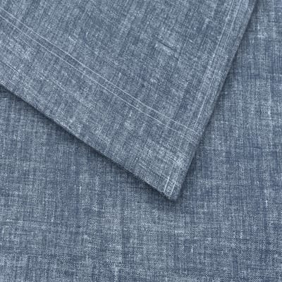 Zohome Lino Laken - Eenpersoons - Katoen - 160x290cm - Blauw