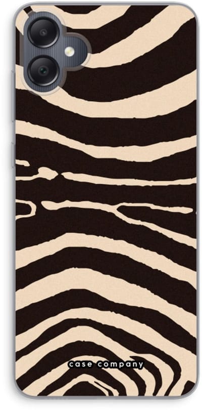 Case Company® - Hoesje geschikt voor Samsung Galaxy A05 hoesje - Arizona Zebra - Soft Cover Telefoonhoesje - Bescherming aan alle Kanten en Schermrand