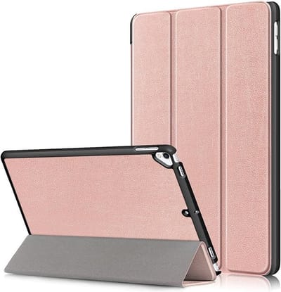 Hoes geschikt voor Apple iPad (2019 / 2020) 10.2 Smart Hoes Hard Case - Rosegoud