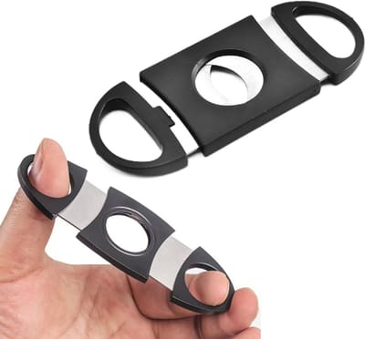 Sigarenknipper - Sigar Cutter - Sigaar Knipper - Sigarensnijder - zwart - LOUZIR