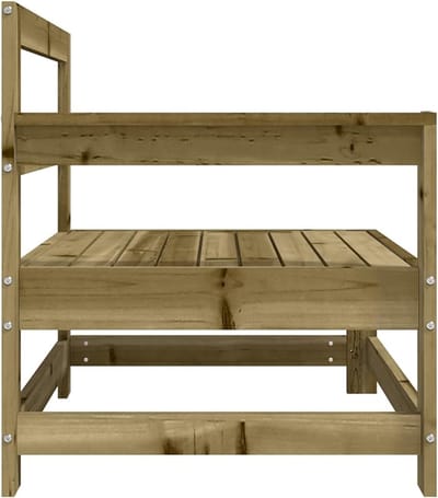 Loungeset Tuin 2-Delig 62x66x70 cm Polyrattan Hoekbank met Tafel en Kussens – Weerbestendig Balkon & Terras Set – Antraciet – Nicolehome