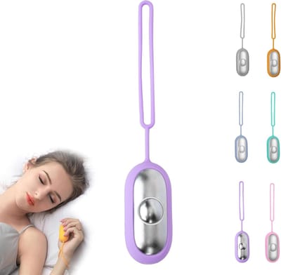 Handheld slaaphulpmiddel - Slaapapparaat - Slaaphulpmiddel - Verlicht slapeloosheid en stress - Verbeter de diepe slaap - Val snel in slaap - Paars