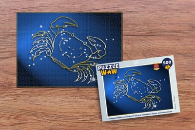 Puzzel Sterrenbeeld - Kreeft - Sterren - Legpuzzel - Puzzel 500 stukjes