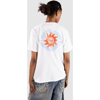 Santa Cruz Sun Daze T-Shirt wit