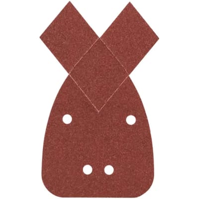 Bosch Multitool Schuurblad Voor Black & Decker Mouse - 95x135mm - Korrel 120 - 5 Stuks