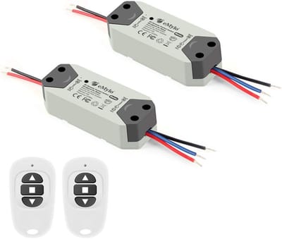 Motor Controller Schakelaar - Relaismodule Afstandsbediening - Motor Vooruit Achteruit - Sterk Draadloos Signaal