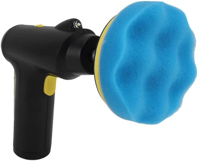 Draadloze Polijstmachine - Autobuffer Waxer - Auto Detailen - Verstelbare Snelheden - 6.6 x 6.3 inch - Zwart