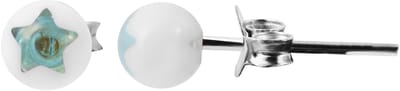 AKZENT Akzent meisjesoorbel "Astrid" van 925 Sterlingzilver, gerhodineerd, kinderoorstekers