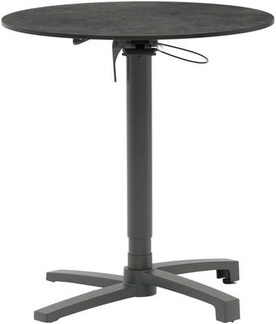 Sens-Line - Lima Bistro Lift Tafel - Ø70cm - HPL