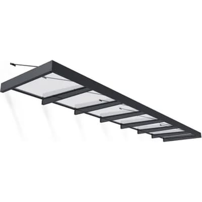 Palram | Canopia - Deur En Veranda Luifel Sophia Xl - Grijs - 660x140cm