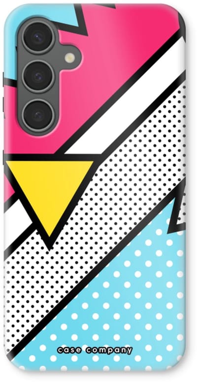 Case Company® - Hoesje geschikt voor Samsung Galaxy S24 Plus hoesje - Pop Art #3 - Tough Case - Maximale Bescherming alle Kanten en Schermrand
