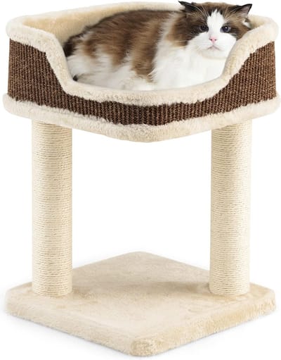 Lexium Krabpaal voor zware katten - Krabpaal voor grote katten - Stevige krabpaal - Geschikt voor grote en zware katten