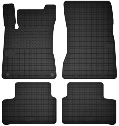 Wielganizator SolidTread - Auto Vloermatten - Mercedes CLA X118 - 4 Stuks - Zwart