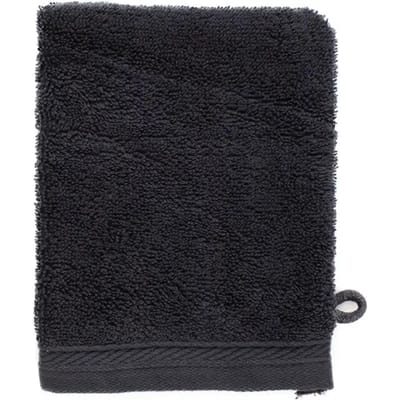 The One Towelling Washandje - 16 x 21 cm - 100% organisch katoen - Met ophanglus - 550 gr/m2 - Antraciet