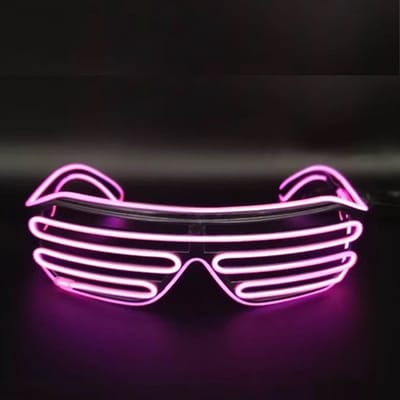 [Flexpert] [LED bril] [lichtgevende bril] [led bril carnaval] [party bril] [roze] [pride Amsterdam] [canal parade]