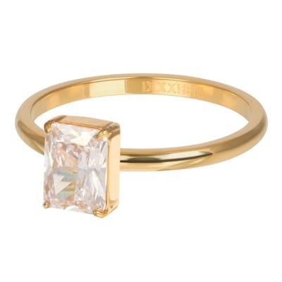 iXXXi jewelry vulring Yule goudkleurig - Maat 19 (gewoner ringmaat 21)