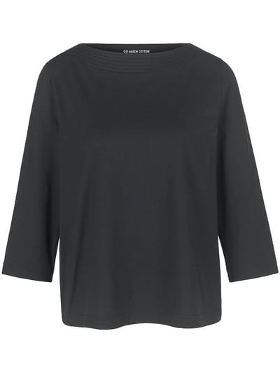 Shirt Maja 100% katoen Van Green Cotton zwart